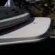 white boat deck